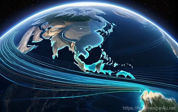 기후 변화 예측 모델링 - **Prompt 1: Global Climate Model's Interconnected Systems**
    A futuristic, high-tech digital art ...